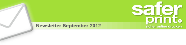 Newsletter September 2012