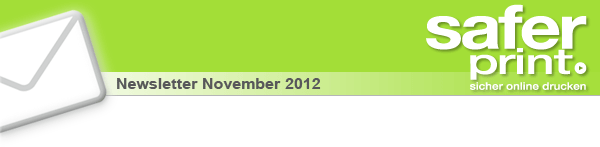 Newsletter November 2012