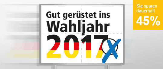 gut gerüstet ins Wahljahr