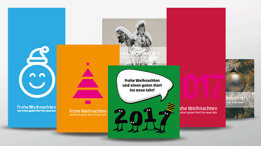 Weihnachtskarten zum Download