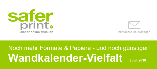 Newsletter Juni 2018 / NEU - große Auswahl an Formen und Auflagen 
Umweltfreundliche Aufkleber ab Auflage 10 Stück