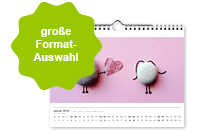 Wandkalender, A4 quer