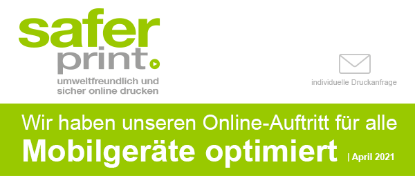 Newsletter April 2021 / Wir haben unseren Online-Auftritt für  Mobilgeräte optimiert