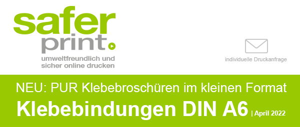 Newsletter April 2022 / NEU: Broschüren auf hochweißem Offset-Recyclingpapier 