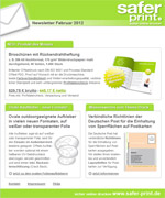 Newsletter von Februar 2012