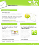 Newsletter von April 2012