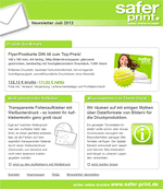 Newsletter von Juli 2012