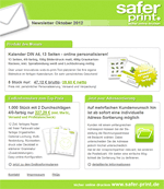 Newsletter von Oktober 2012