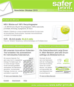 Newsletter von Oktober 2013