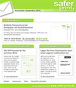 Newsletter von Dezember 2014