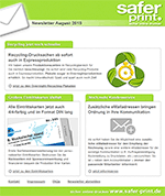 Newsletter von August 2015