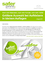 Newsletter von August 2017